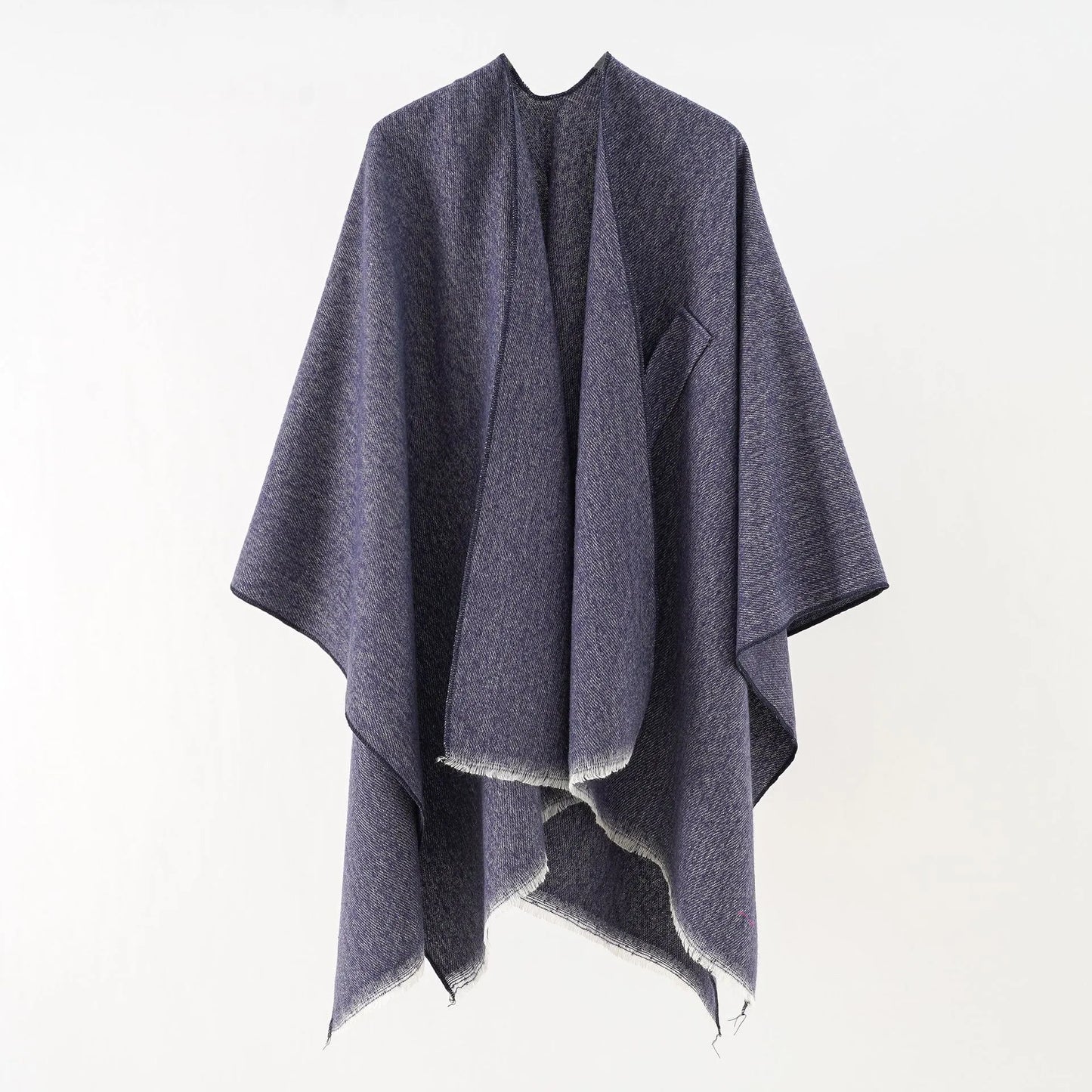 Berg-Feldt | Kaschmir Poncho Retro & Stilvoll