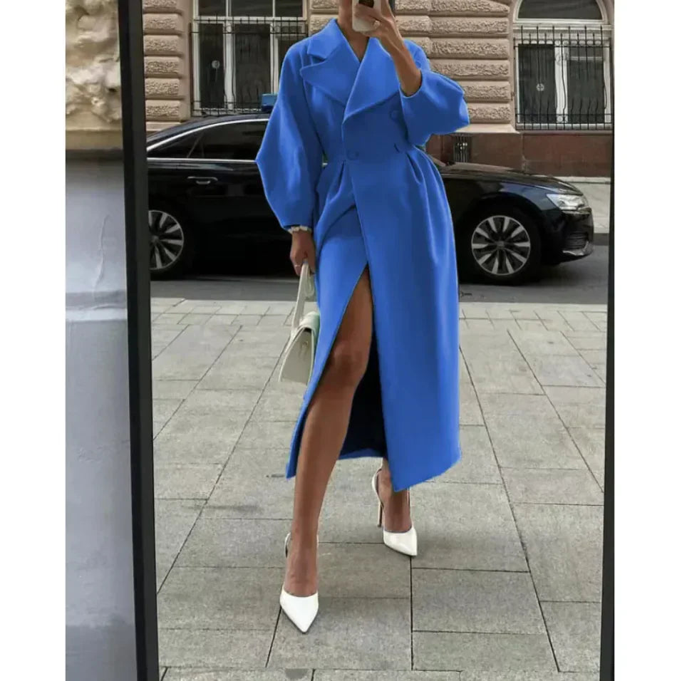 Berg-Feldt | Lange Jacke Klassischer Schnitt Zeitloser Stil