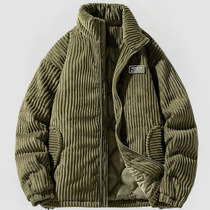 Theo: Veste élégante en velours côtelé