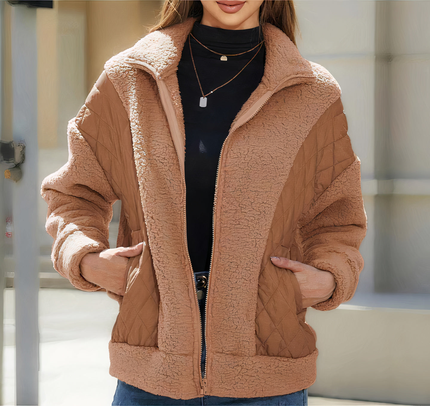 Berg-Feldt | Gequiltete Patchworkjacke