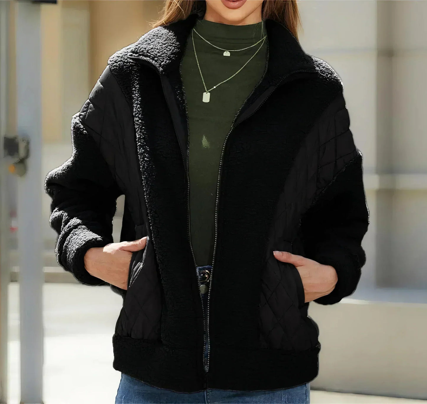 Berg-Feldt | Trendige Damenjacke mit Taschen