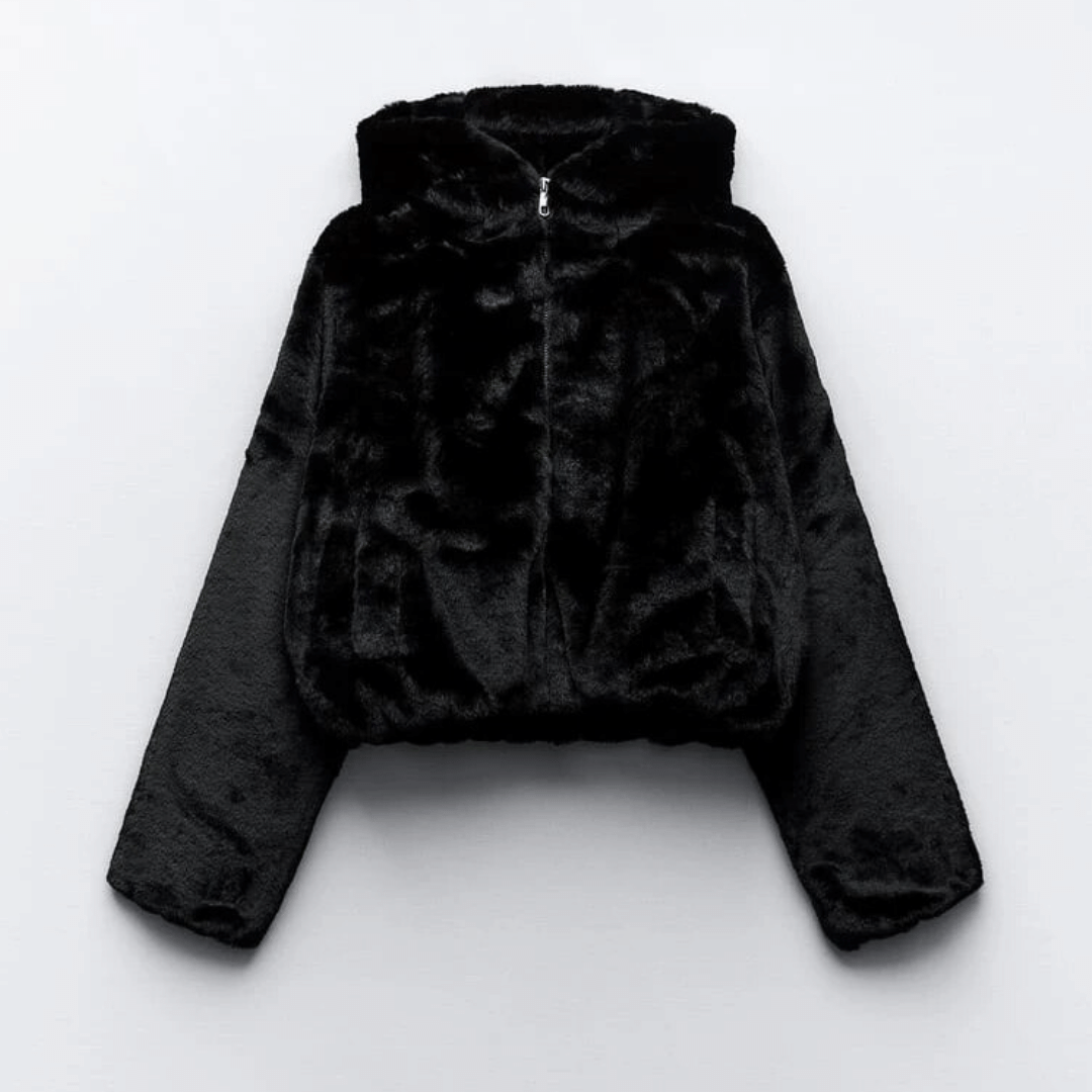 Berg-Feldt | Veste d'hiver élégante en similicuir pour femme
