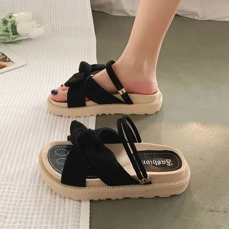 Sandales d'été Laura® à nœud papillon pour femme