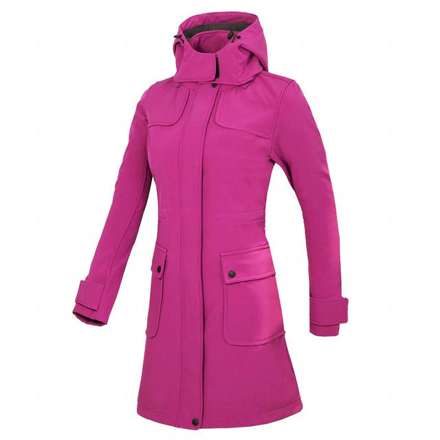 Berg-Feldt | Veste d'escalade décontractée à capuche et fermeture éclair pour femme Idéale pour l'automne et l'hiver