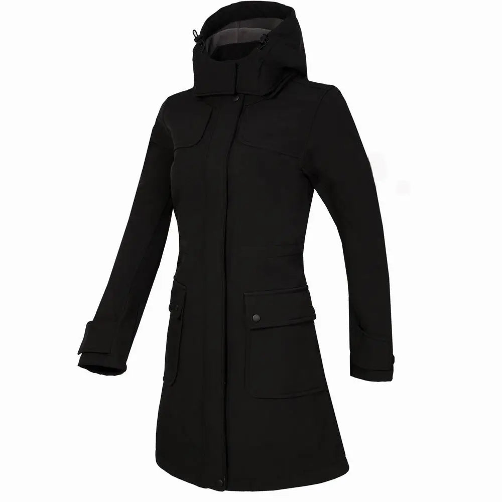 Berg-Feldt | Veste d'escalade décontractée à capuche et fermeture éclair pour femme Idéale pour l'automne et l'hiver