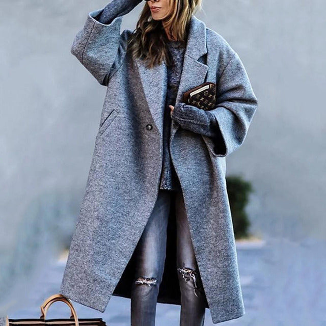Berg-Feldt | Manteau long d'hiver femme - Chaud