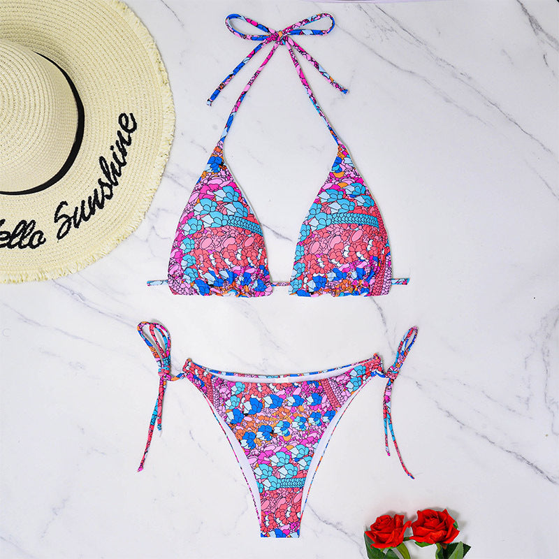 Ensemble de bikini à imprimé floral et bretelles réglables par berg-feldt