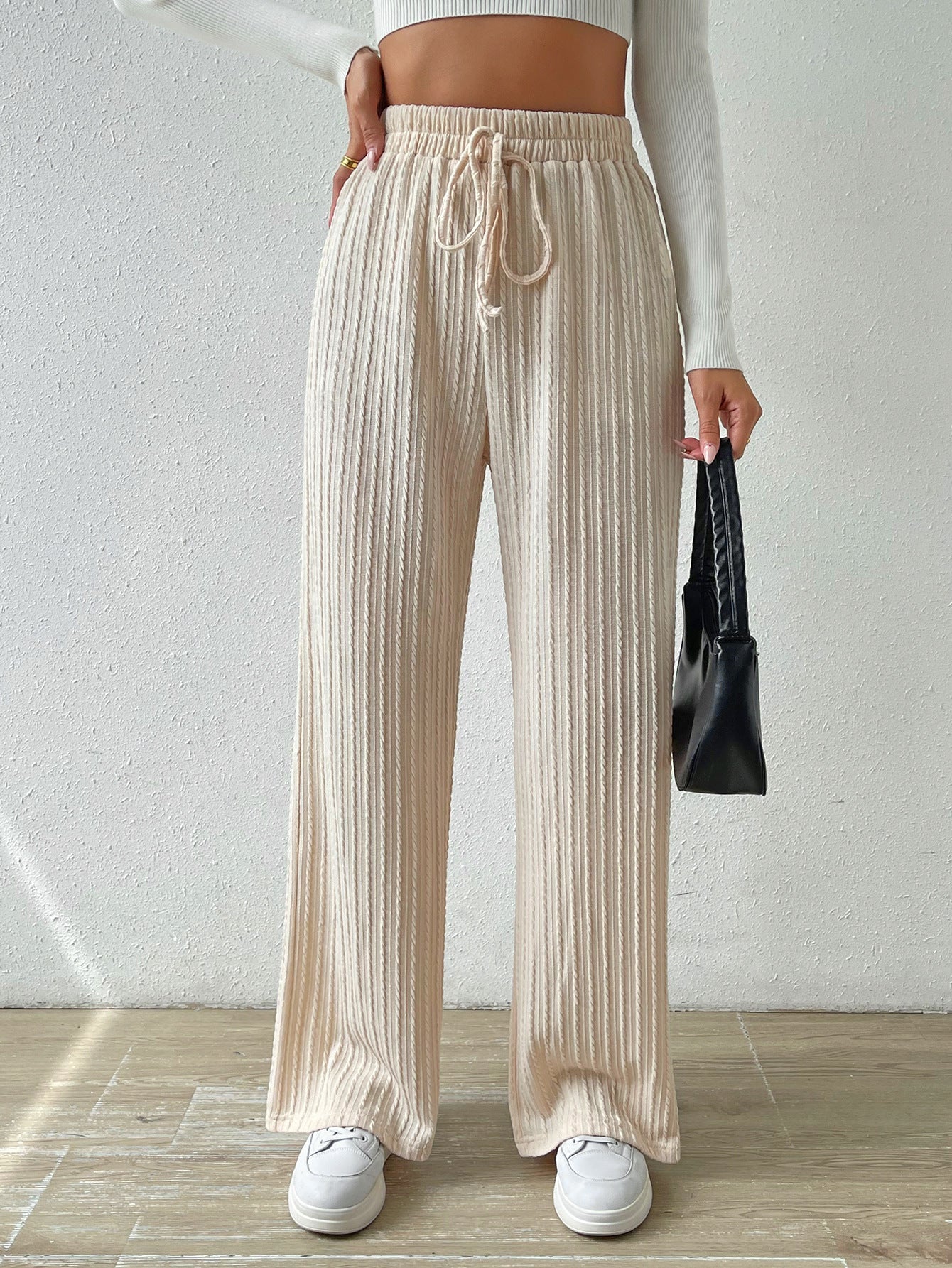 Berg-Feldt Pantalon plissé décontracté pour femme
