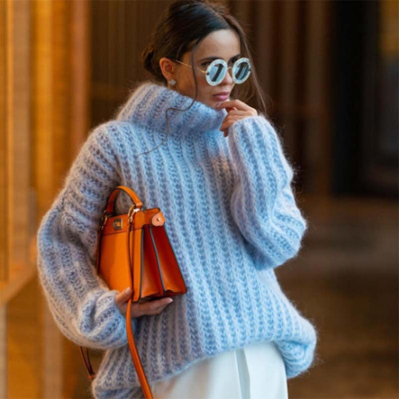 Pull tricoté épais pour femme Berg-Feldt