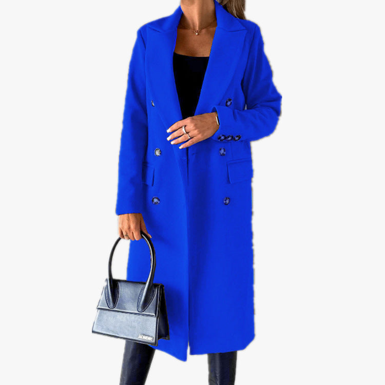 Manteau trench-coat élégant et intemporel pour femme, avec double boutonnage et poches pratiques Berg-Feldt