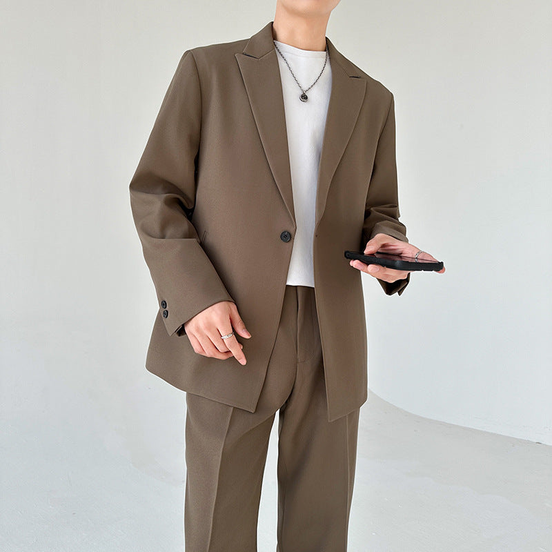 Herren eleganter Anzugblazer mit modernem Schnitt und feinem Innenfutter Berg-Feldt