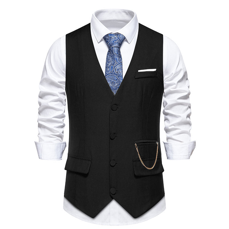 Gilet de costume élégant pour homme avec poches pratiques et design tendance Berg-Feldt
