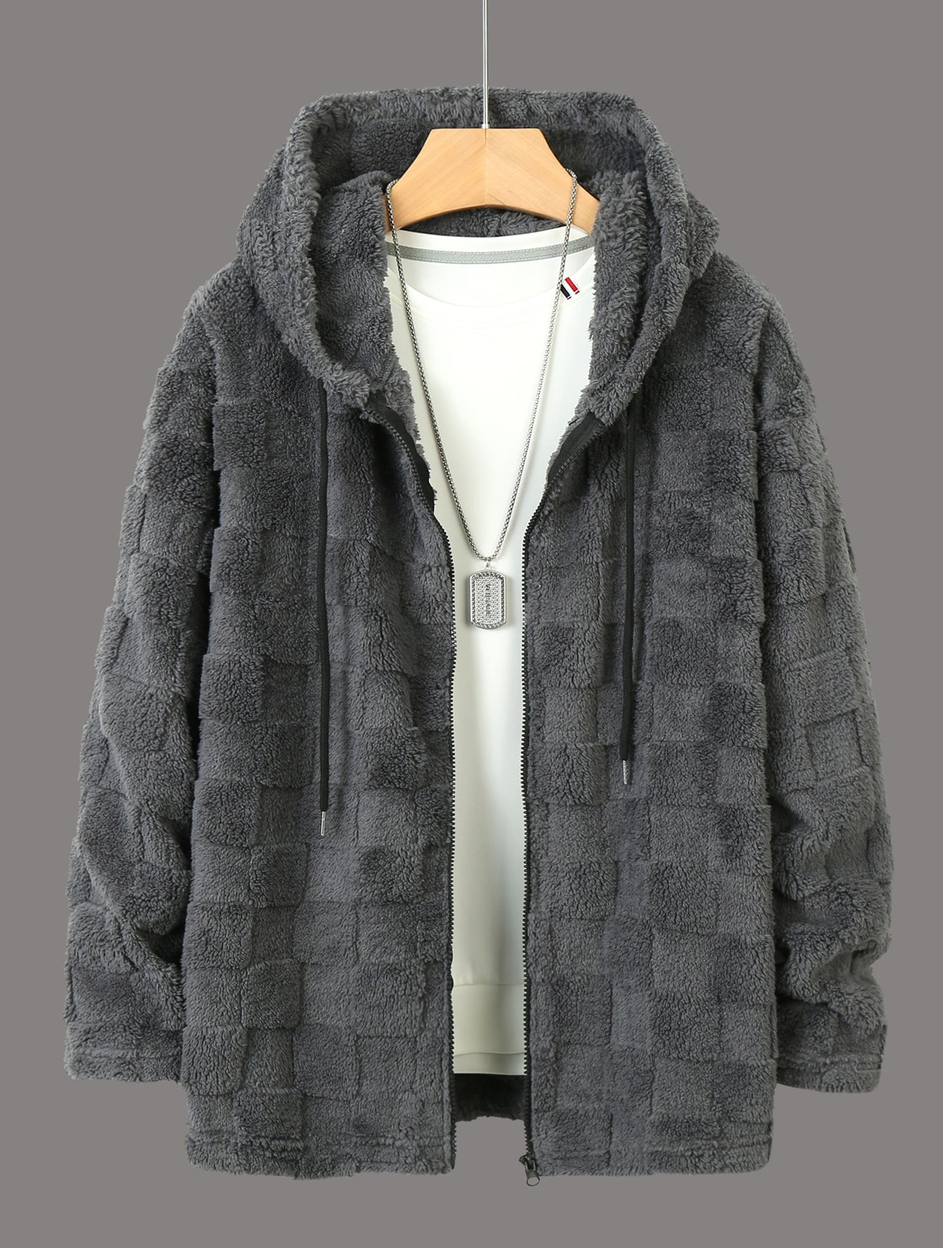 Veste polaire à capuche douillette Berg-Feldt pour femme