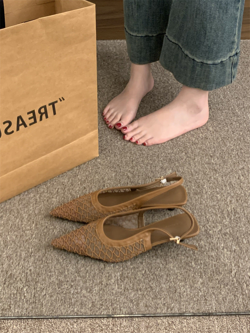 Elegante Damen Ballerinas mit Slingback und Spitzzeh von berg-feldt