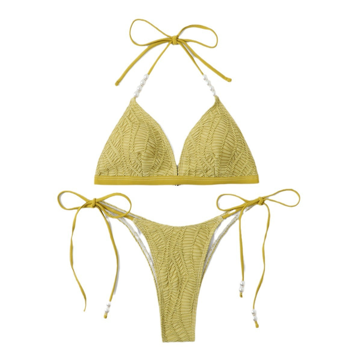 Ensemble bikini triangle style crochet berg-feldt pour femme