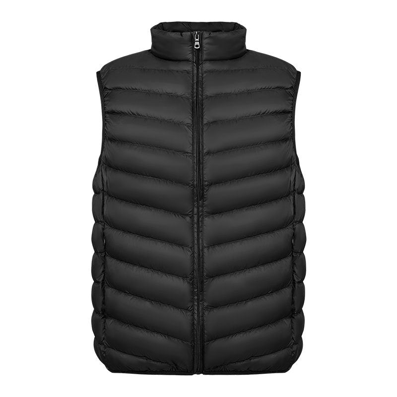 Gilet fonctionnel matelassé pour femme avec col montant et isolation légère Berg-Feldt