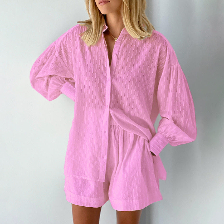 Ensemble décontracté haut et short coupe ample Berg-Feldt pour femme