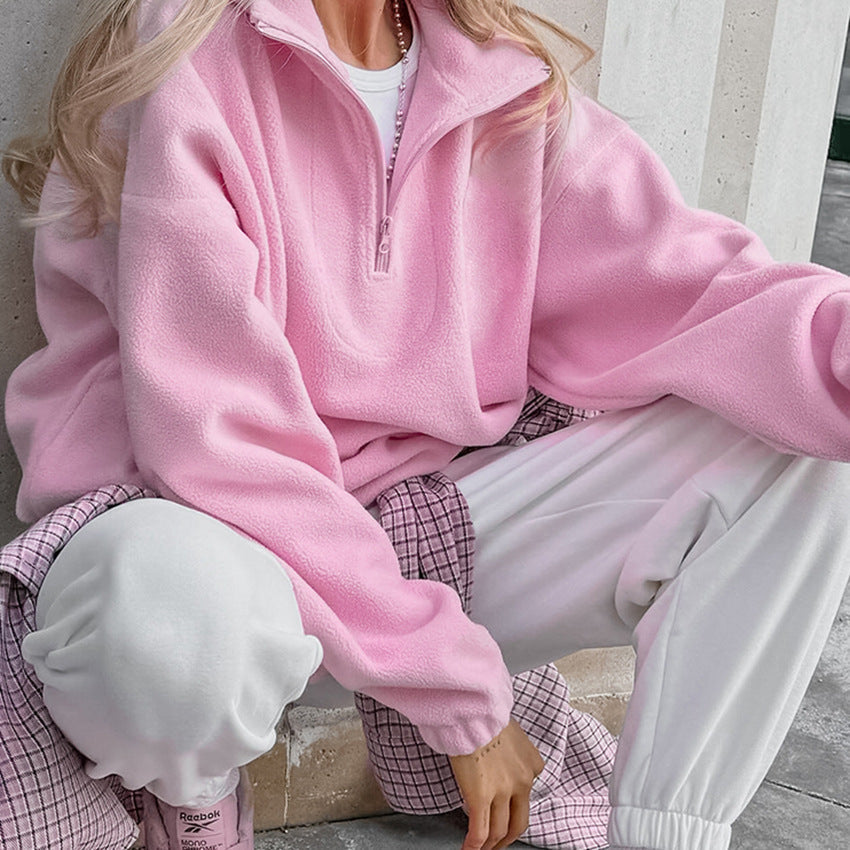 Damen Fleece Pullover Berg-Feldt