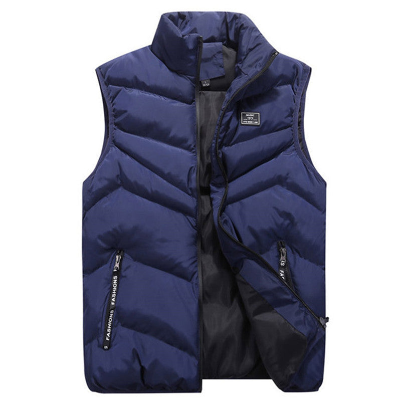 Veste matelassée sans manches pour femme avec col montant et poches latérales zippées Berg-Feldt