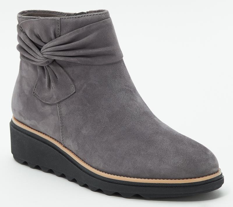 Bottines compensées femme au design plissé élégant et semelle antidérapante Berg-Feldt