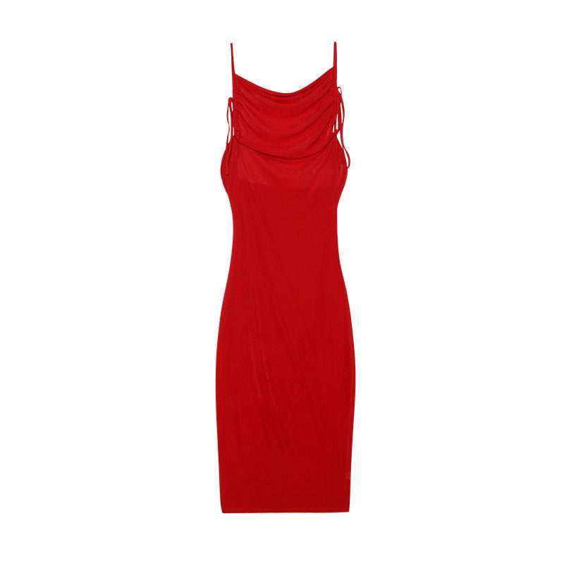 Robe nuisette bodycon pour femme à bretelles réglables de berg-feldt