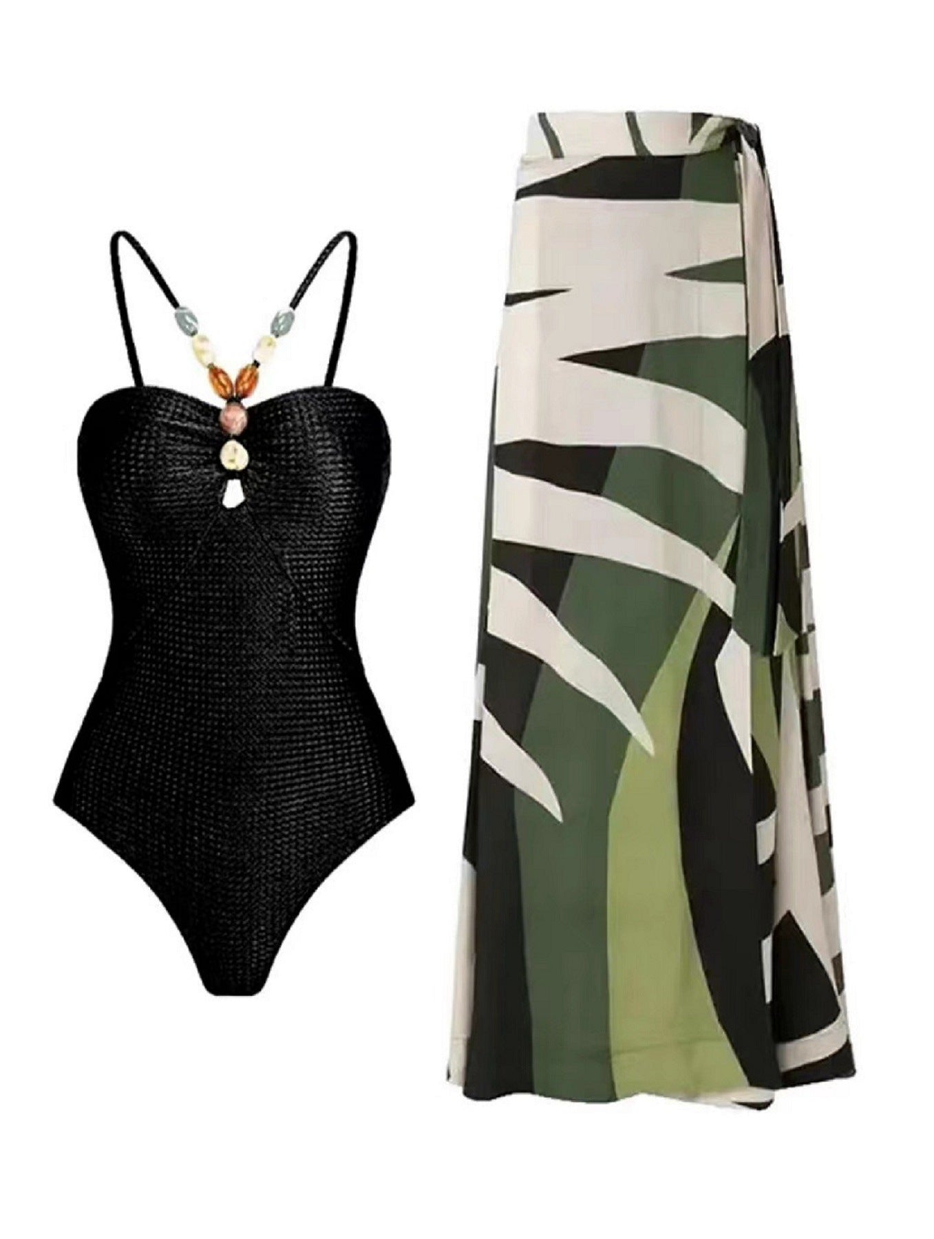 Élégant ensemble maillot de bain et kimono pour femme berg-feldt