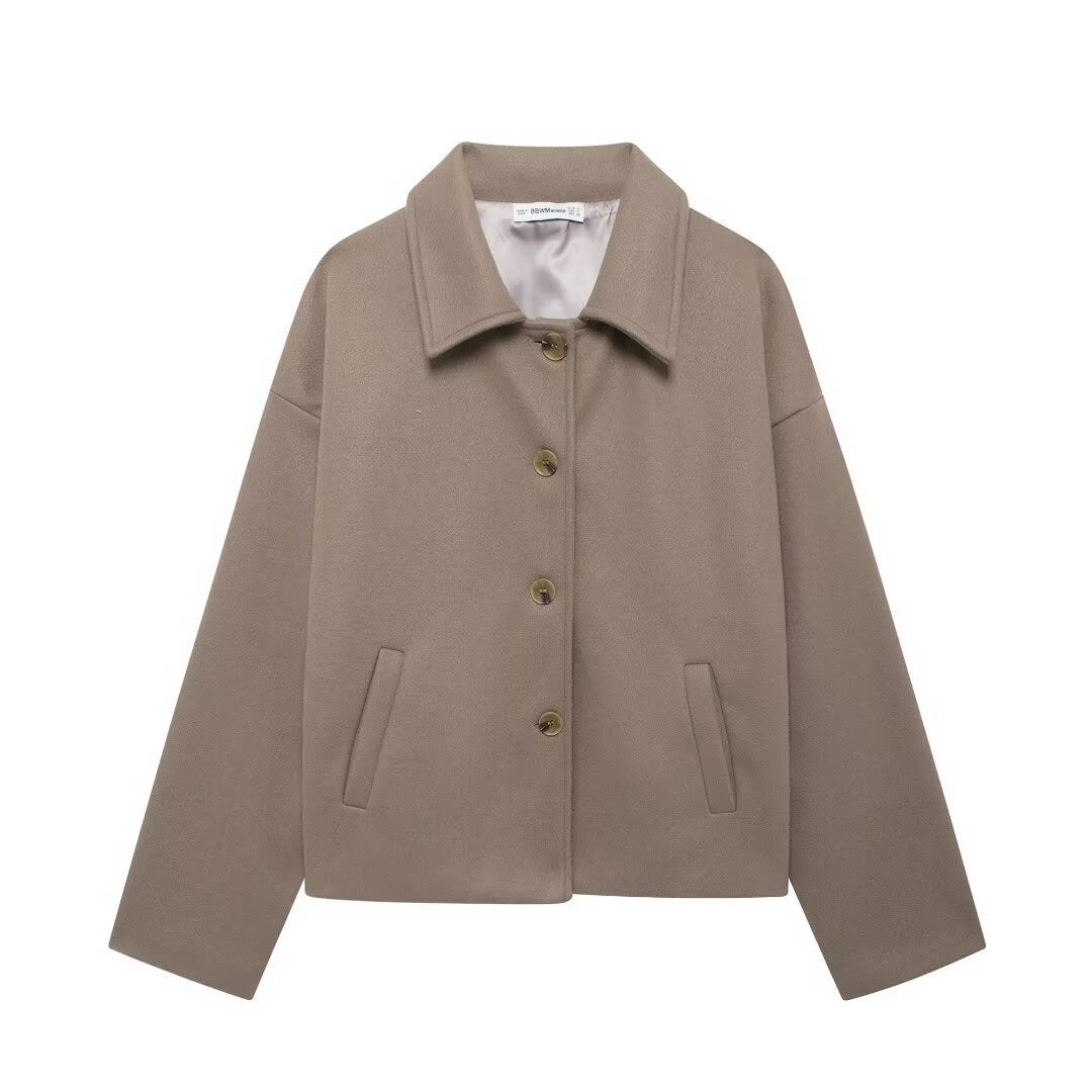 Veste utilitaire oversize boutonnée pour femme de berg-feldt