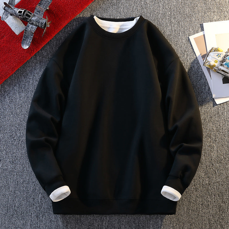 Damen Sweatshirt confortable avec manches contrastantes Berg-Feldt