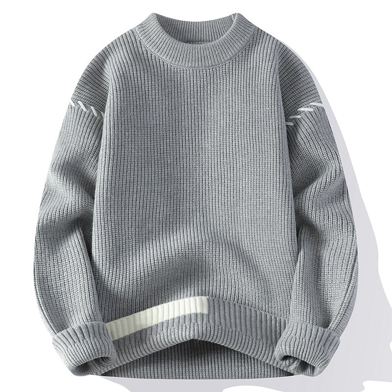 Damen Grobstrickpullover mit innovativem Design und dekorativen Details Berg-Feldt