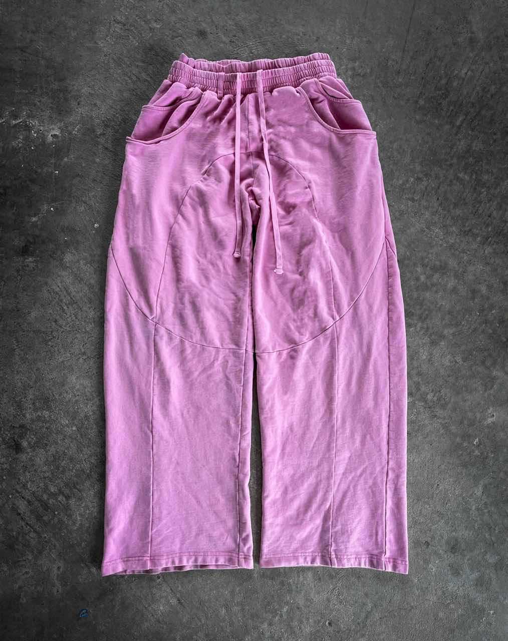 Bequeme Damen-Lounghose mit weitem Bein und elastischem Bund von berg-feldt