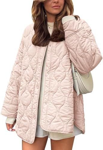 Damen Steppjacke décontractée avec poches pratiques et coupe décontractée Berg-Feldt