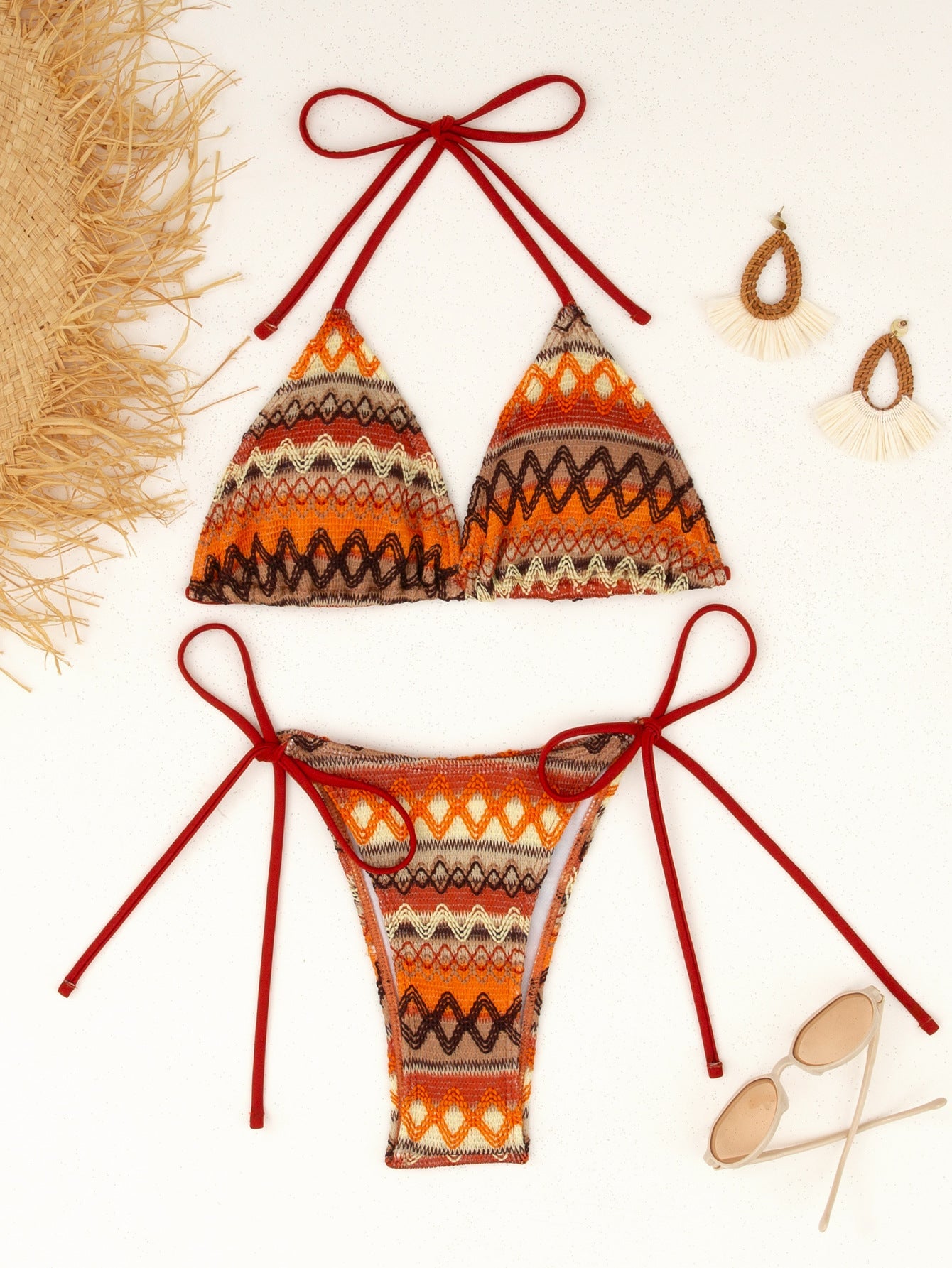 Haut de bikini coloré pour femmes de berg-feldt