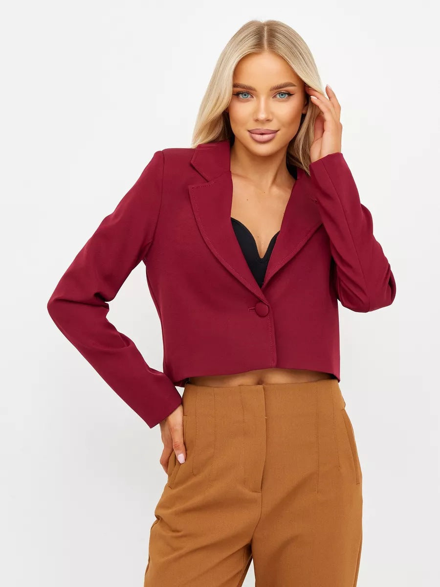 Veste de blazer classique et élégante pour femme avec épaulettes de berg-feldt