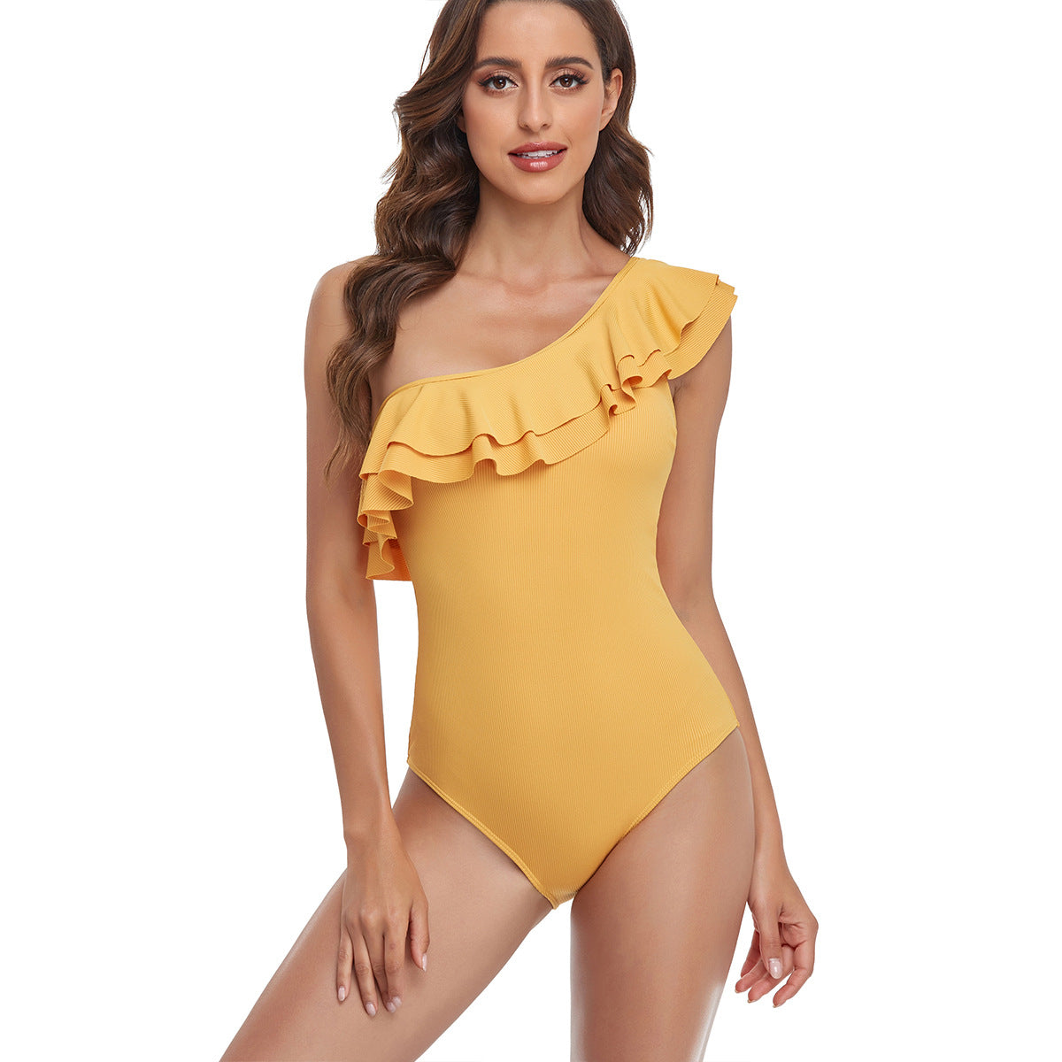 Maillot de bain femme Berg-Feldt avec volant volumineux