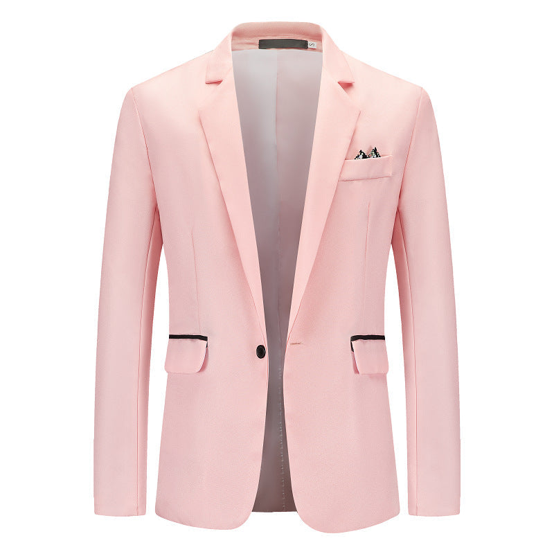 Herren Eleganter Anzugblazer mit feiner Struktur und modernem Schnitt Berg-Feldt