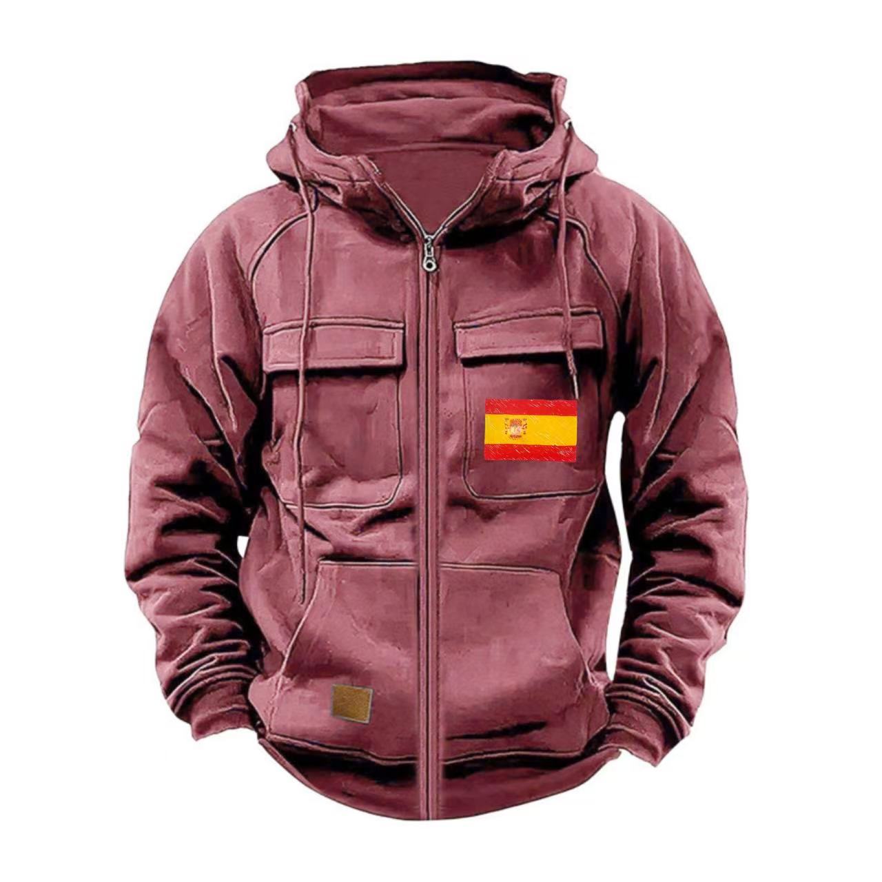 Herren funktionale Jacke mit mehreren Taschen Berg-Feldt