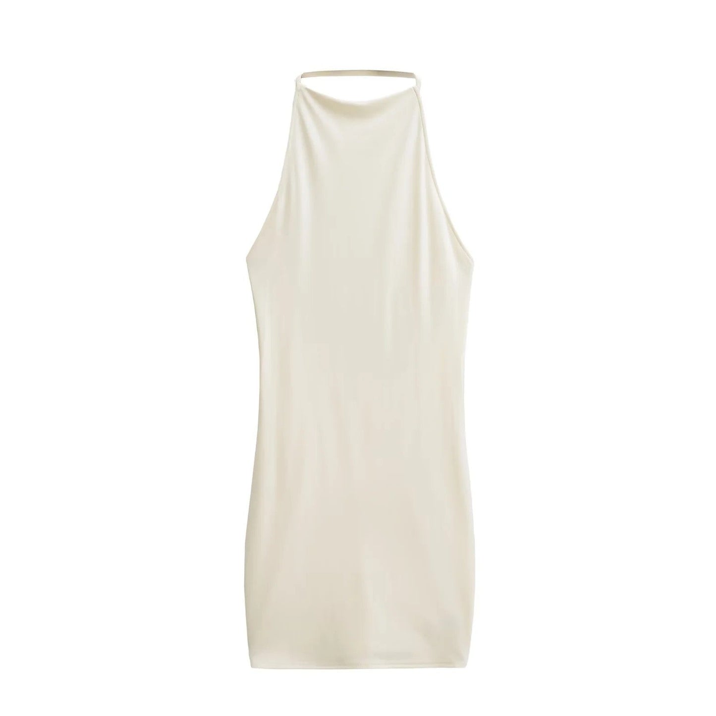 Mini-robe moulante à col montant Berg-Feldt pour femme