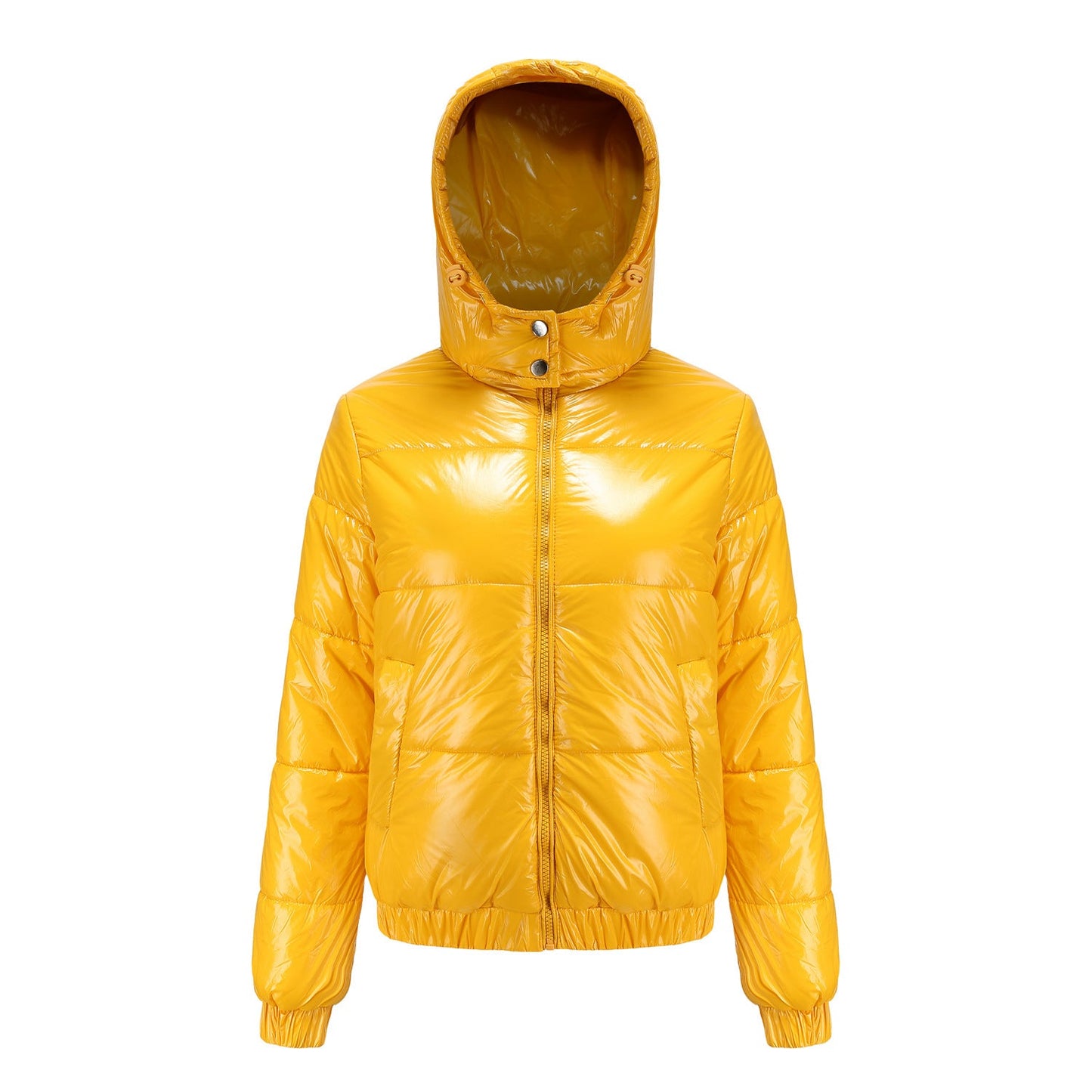 Doudoune matelassée brillante pour femme avec capuche amovible Berg-Feldt