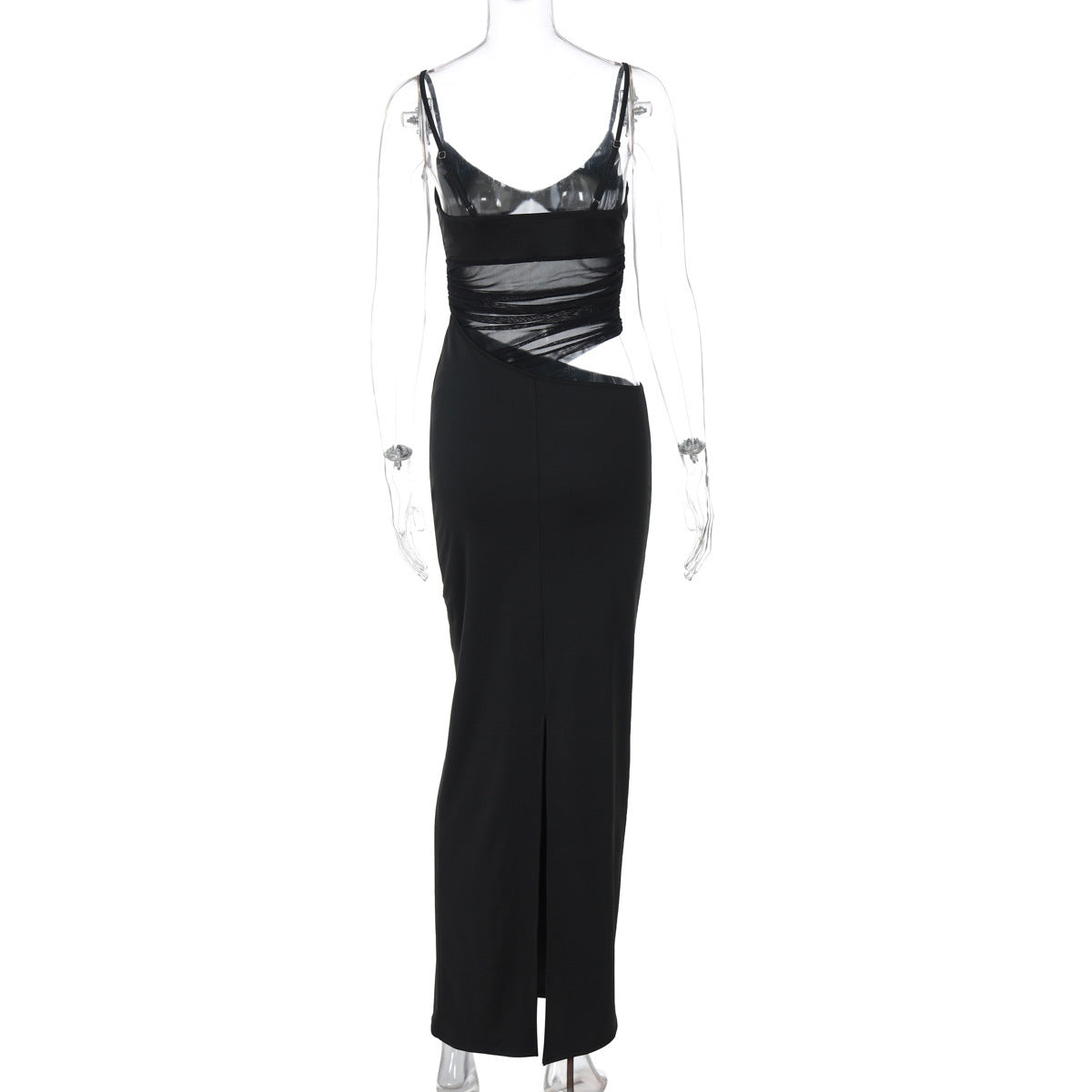 Elegantes Maxikleid für Damen mit innovativem Wickeldesign und asymmetrischem Ausschnitt von berg-feldt