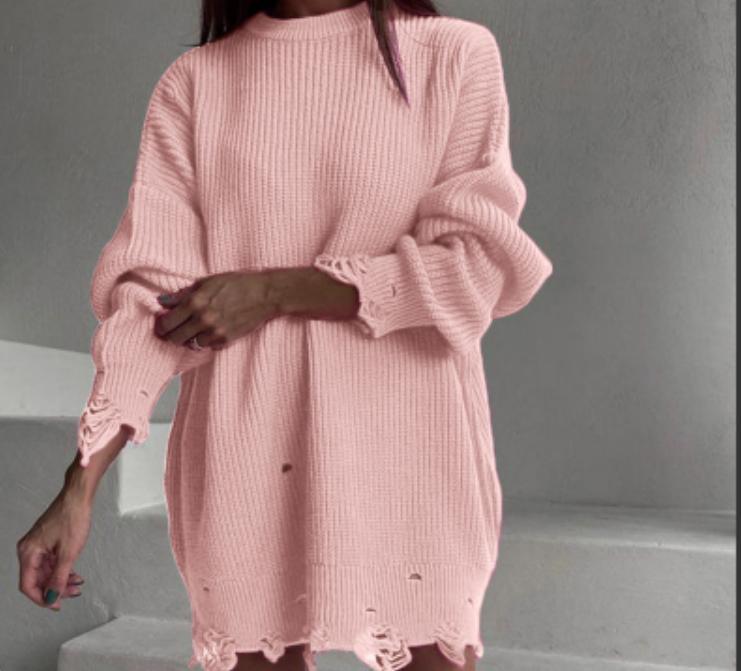 Damen Oversized Strickkleid Berg-Feldt