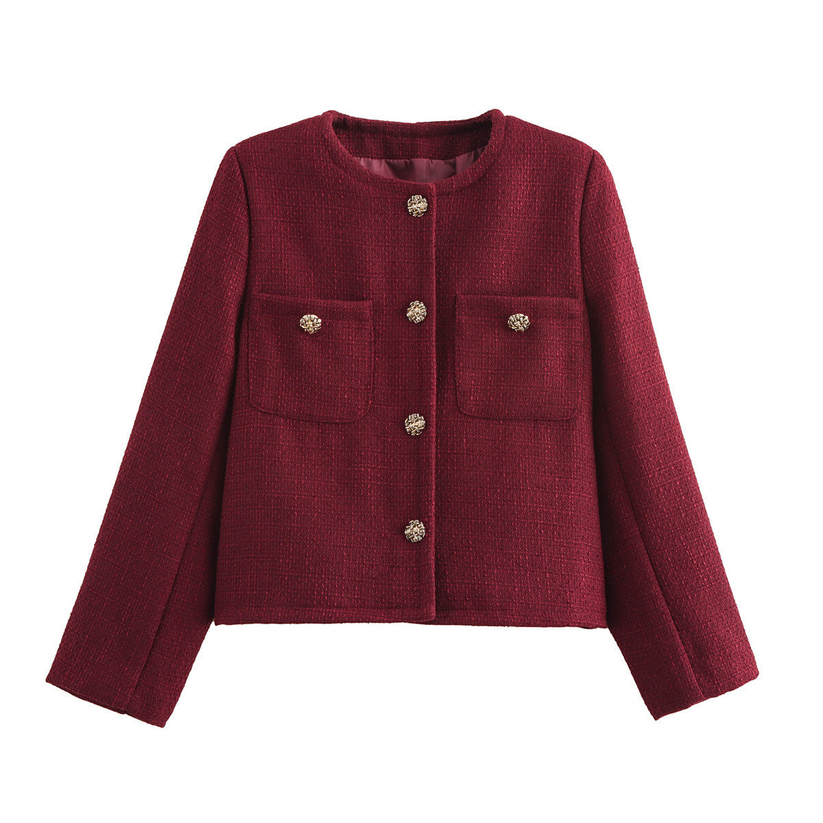 Berg-Feldt Veste en tweed pour femme avec poches