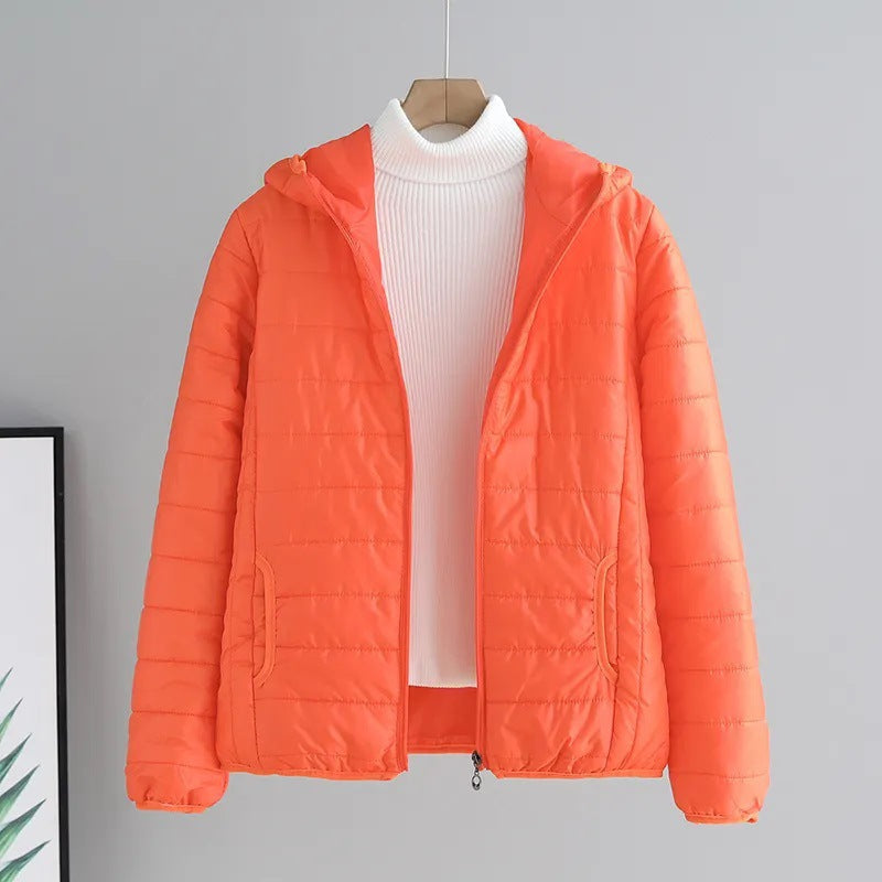 Veste de transition matelassée pour femmes avec poches pratiques et capuche Berg-Feldt