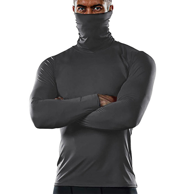 T-shirt fonctionnel pour hommes avec col montant et gestion innovante de l'humidité Berg-Feldt