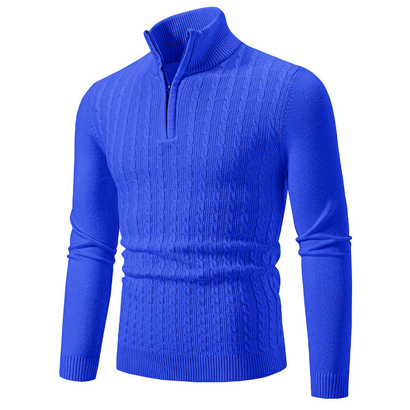 Pull col roulé zippé homme Berg-Feldt