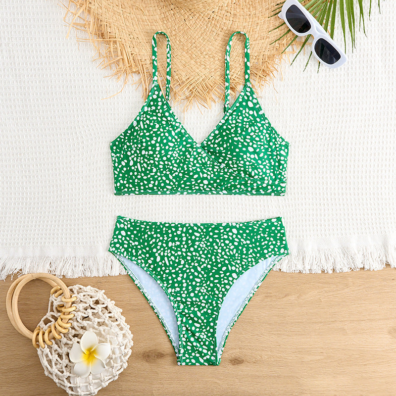 Ensemble de bikini taille haute à pois Berg-feldt pour femme
