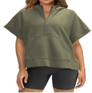 Women's Lightweight Half-Zip Hoodie with Pockets Berg-Feldt