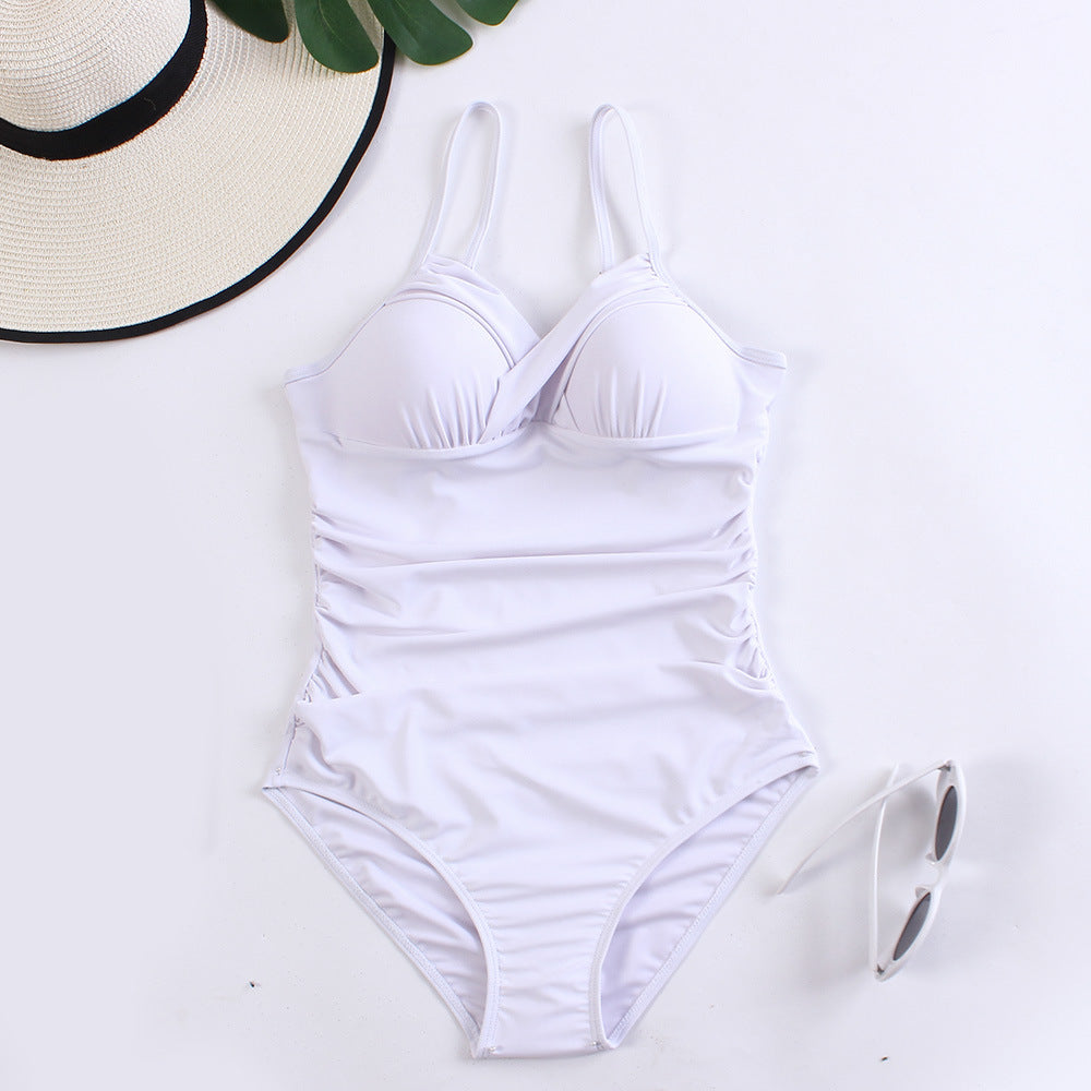 Figurformende Bademode für Damen: Push-up Badeanzug mit verstellbaren Trägern von berg-feldt