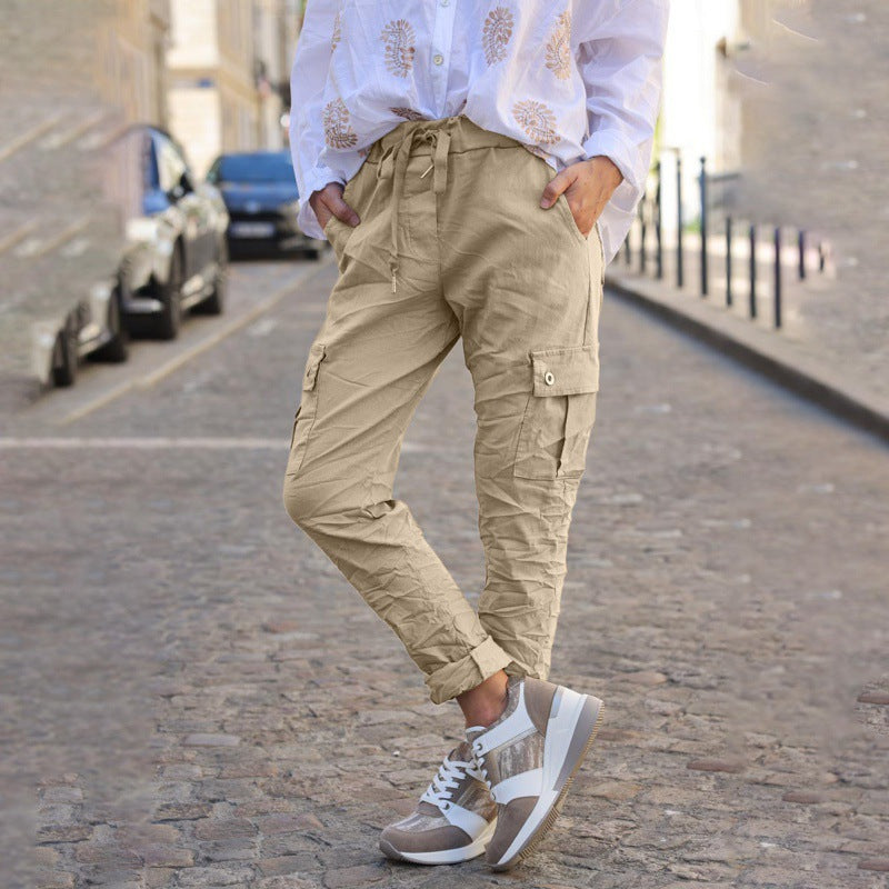 Berg-Feldt Pantalon cargo femme pour les loisirs