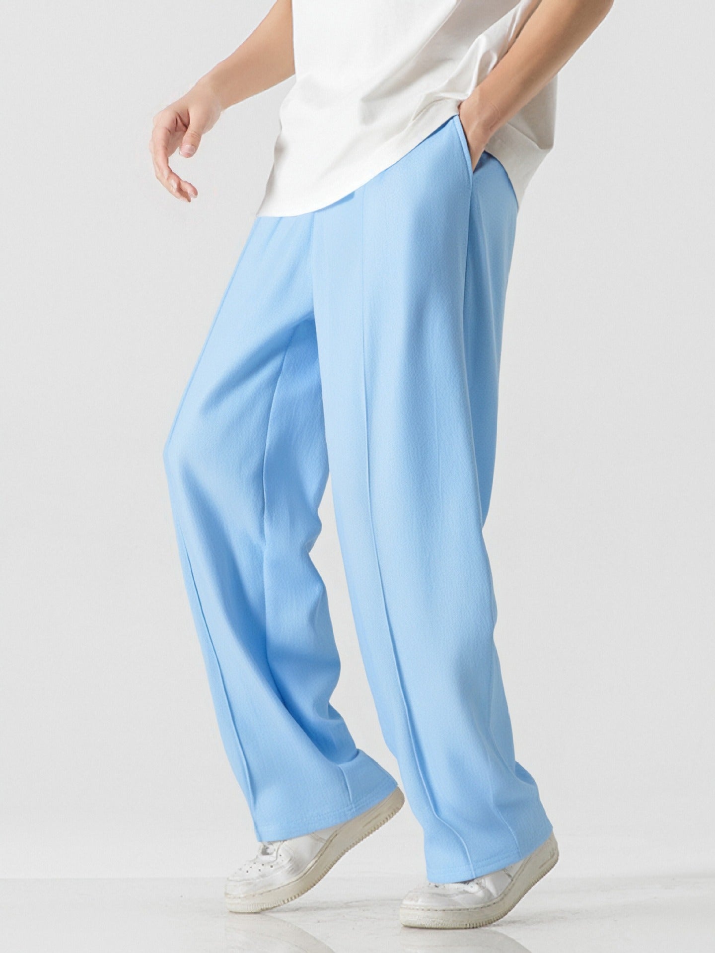 Pantalon décontracté large et élégant pour homme en tissu respirant Berg-Feldt