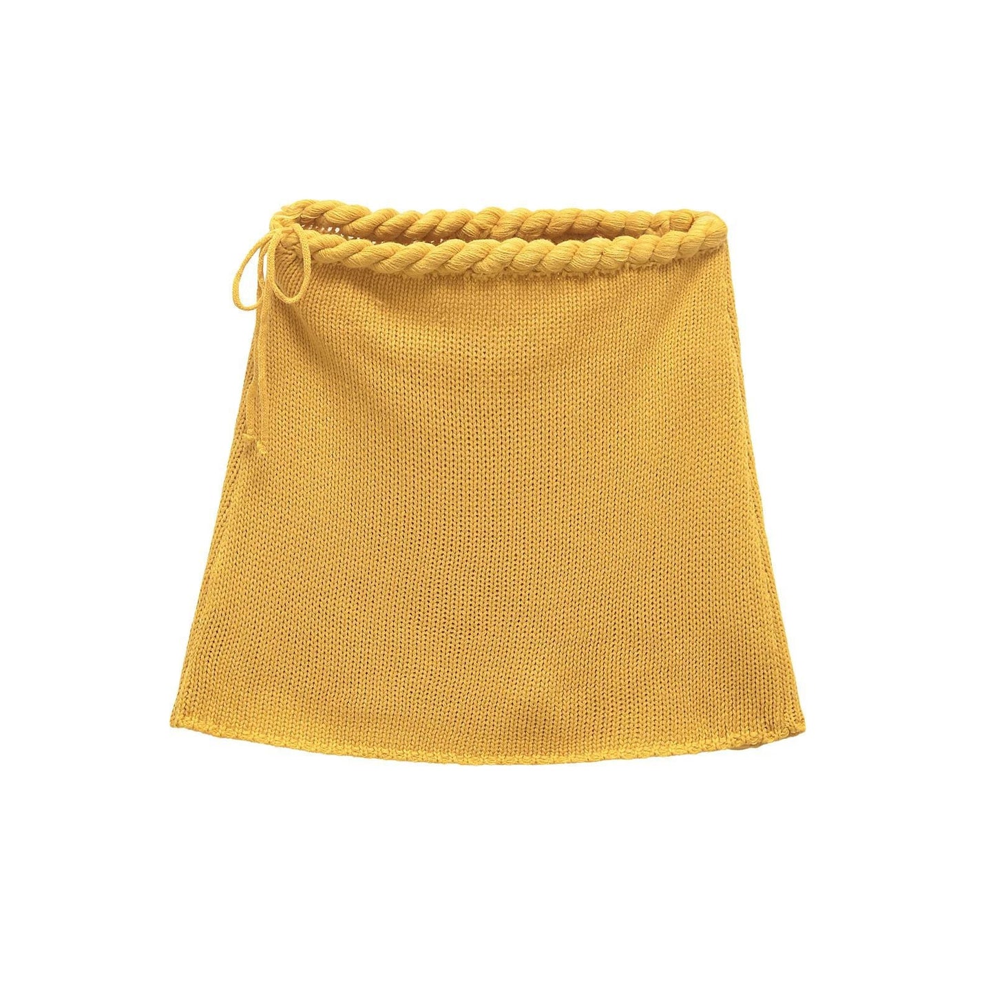 Mini-jupe en maille pour femme avec taille réglable de berg-feldt
